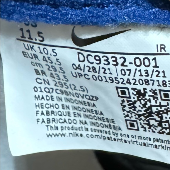 Nike Air Max Plus SE 11.5 Men’s (RIGHT SHOE ONLY) NEW - Picture 5 of 7